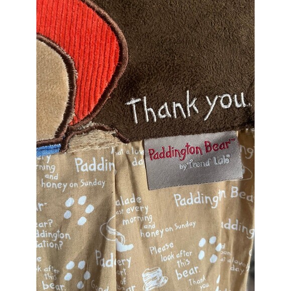 RARE Paddington Bear Diaper Caddy Stacker - Picture 9 of 12